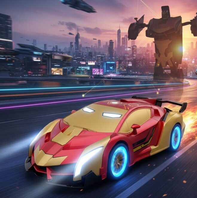 RC-Auto Iron Man Transformator