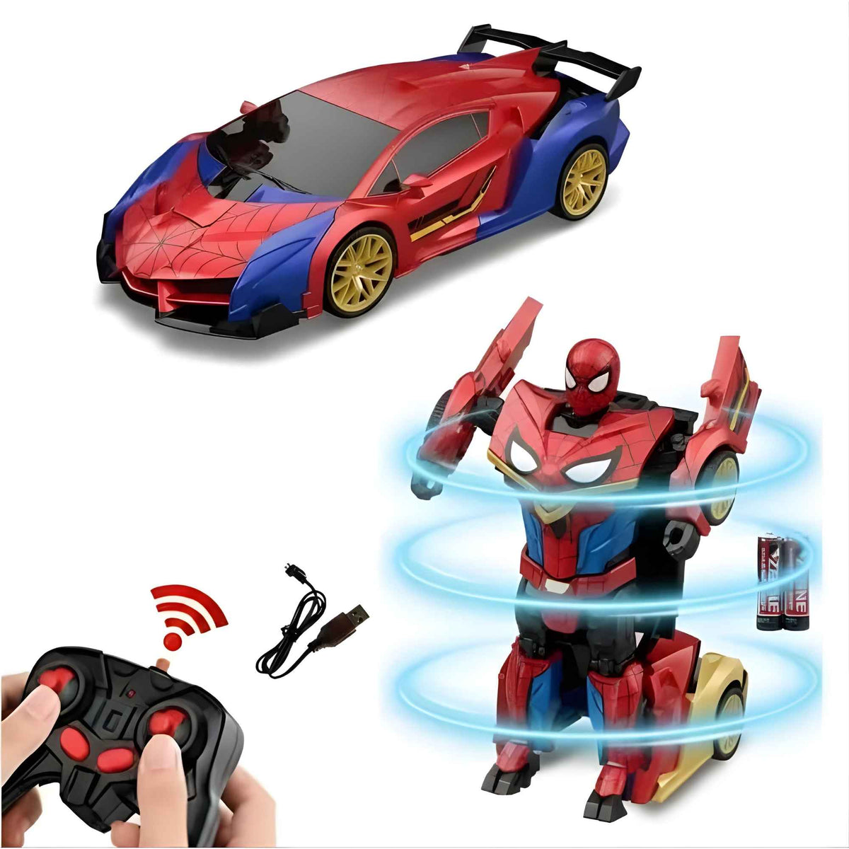 Spiderman RC Transformator