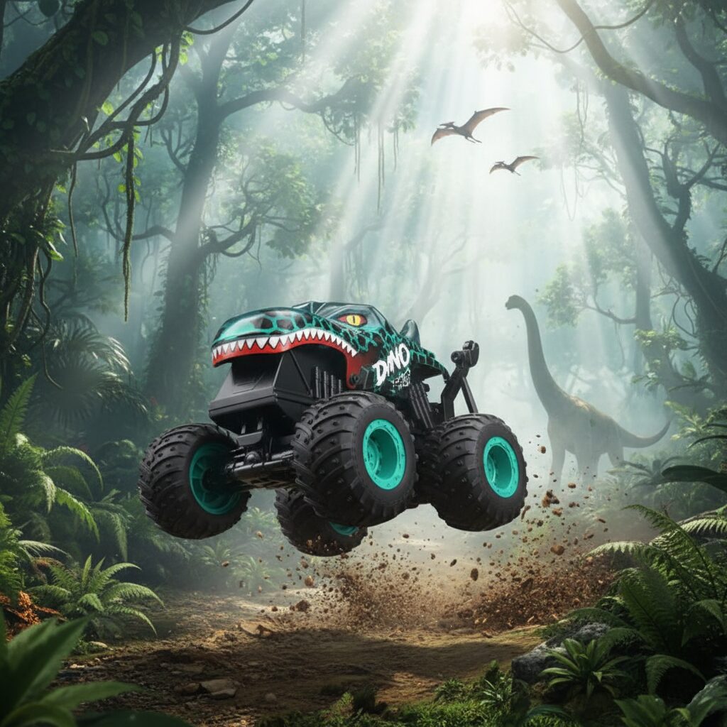 Monster Truck RC Dinosaure