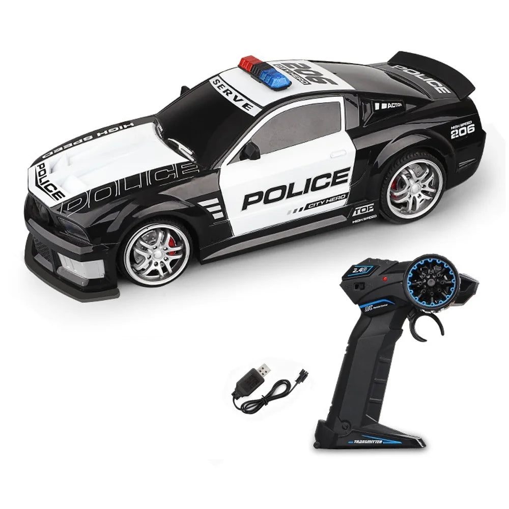 RC-Auto Polizei ferngesteuerte