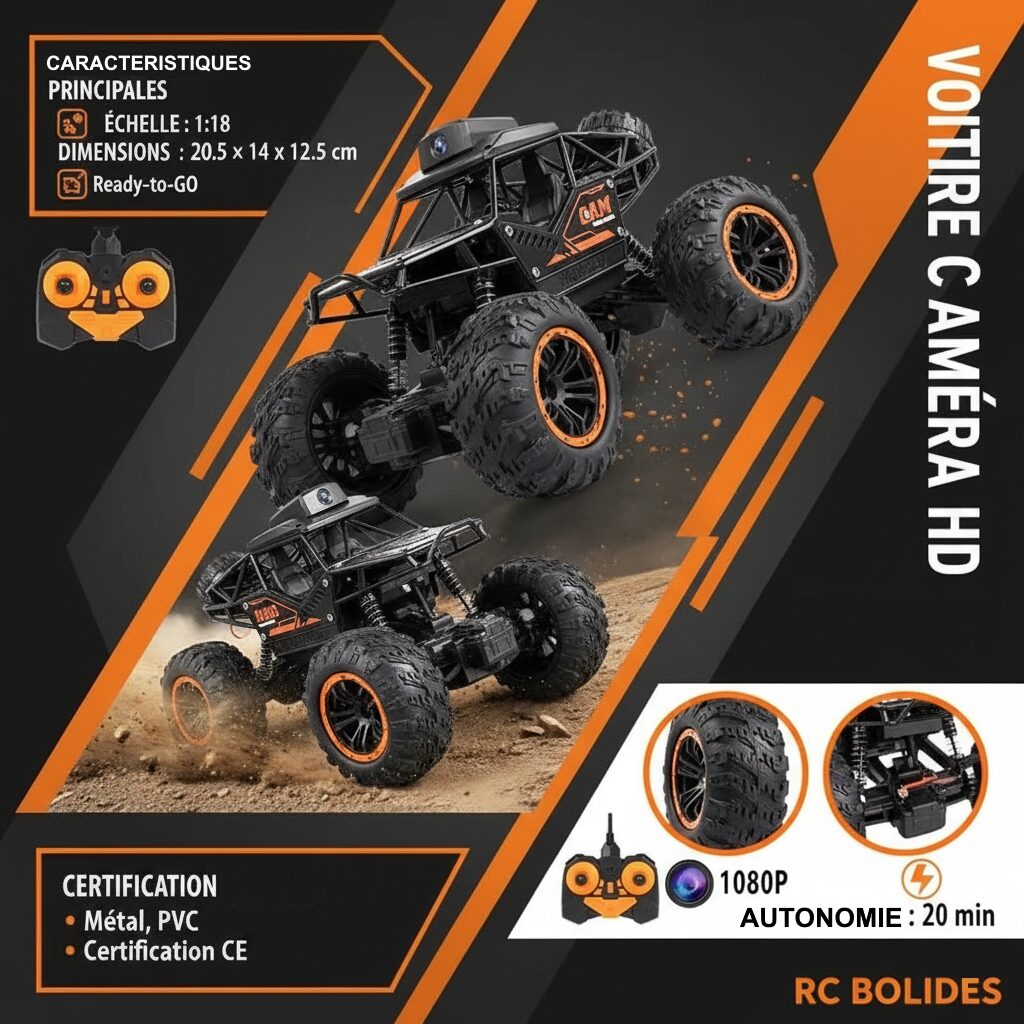 Buggy RC Kamera HD