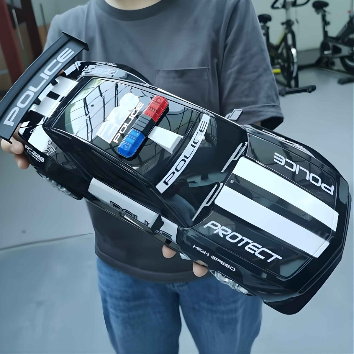 RC-Auto Polizei ferngesteuerte