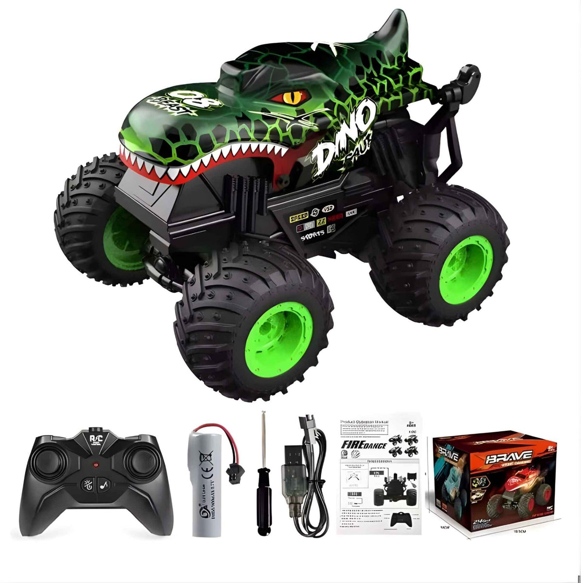Monster Truck RC Dinosaure