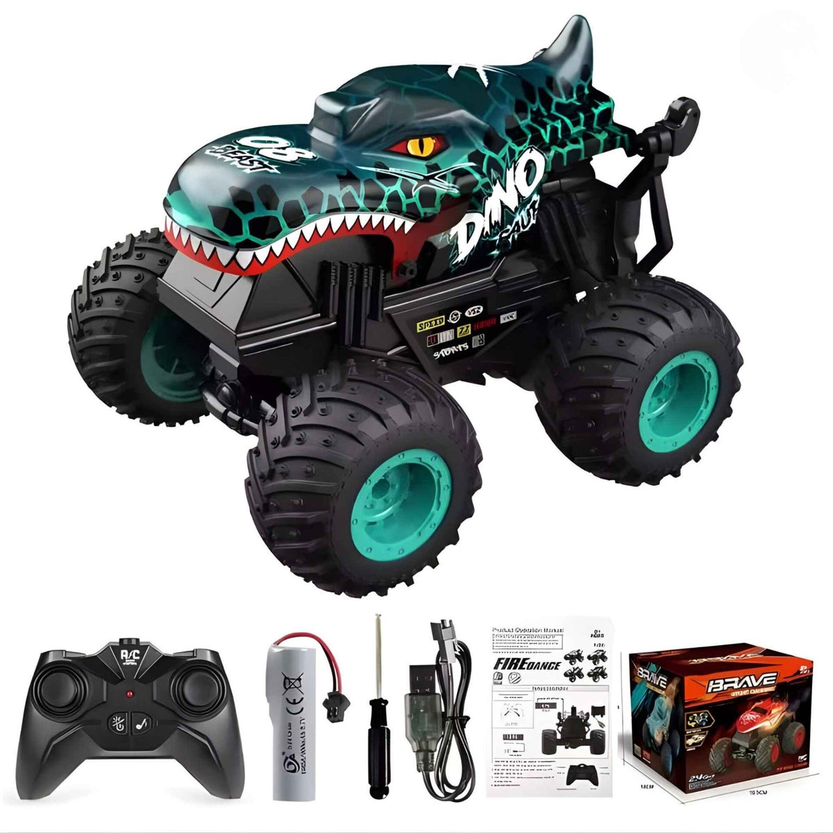 Monster Truck RC Dinosaure