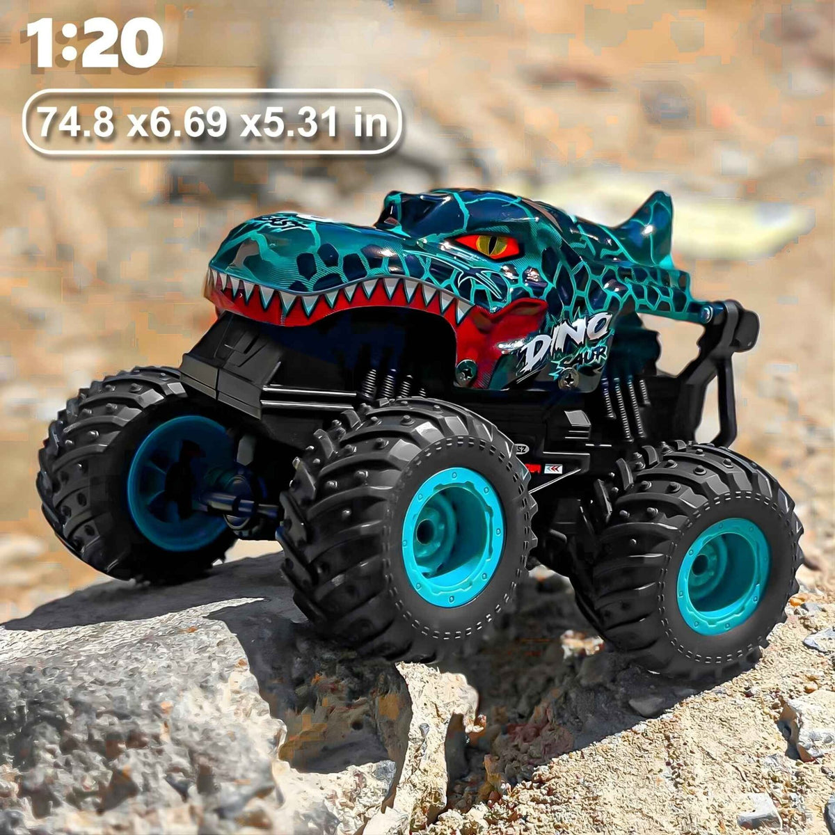 Monster Truck RC Dinosaure