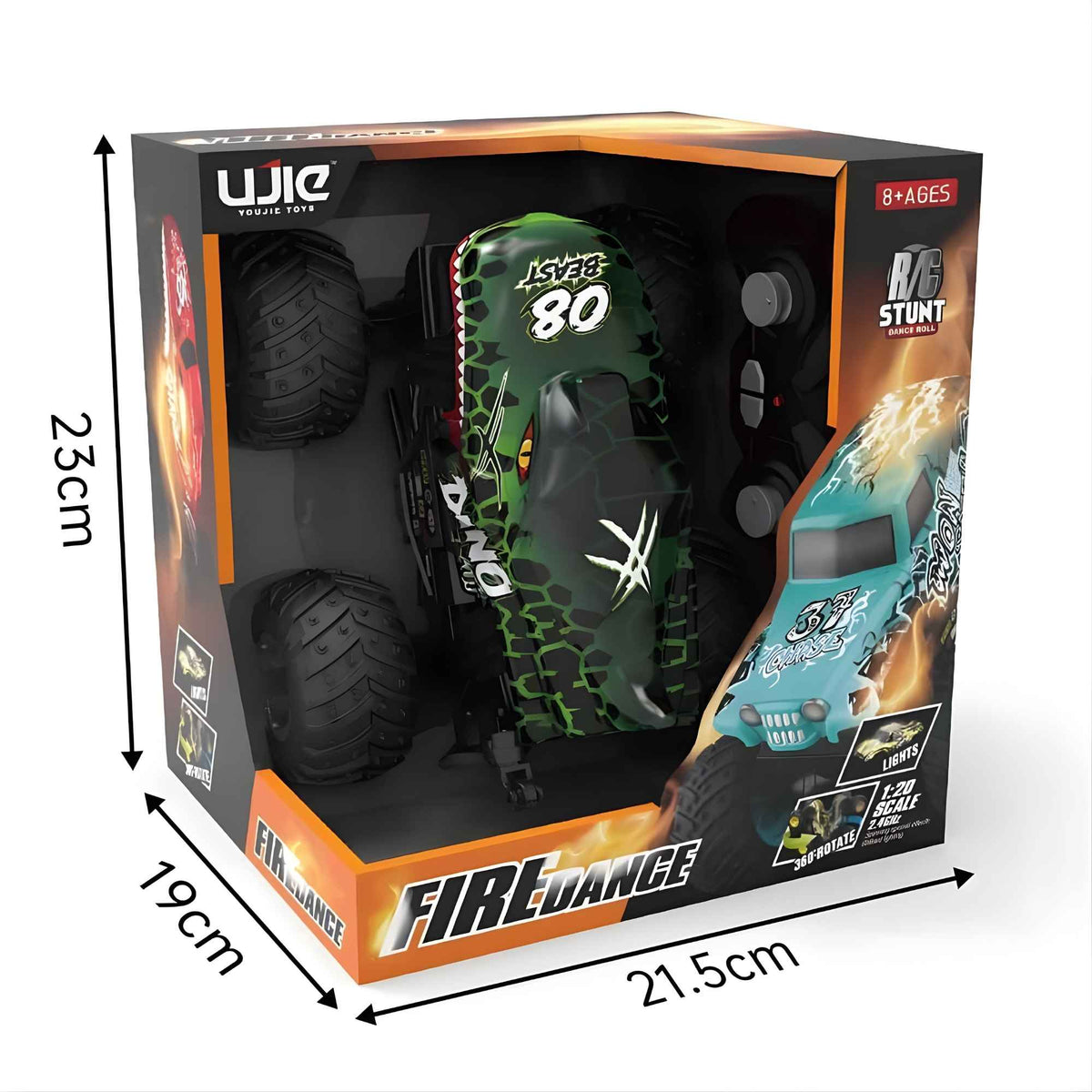 Monster Truck RC Dinosaure