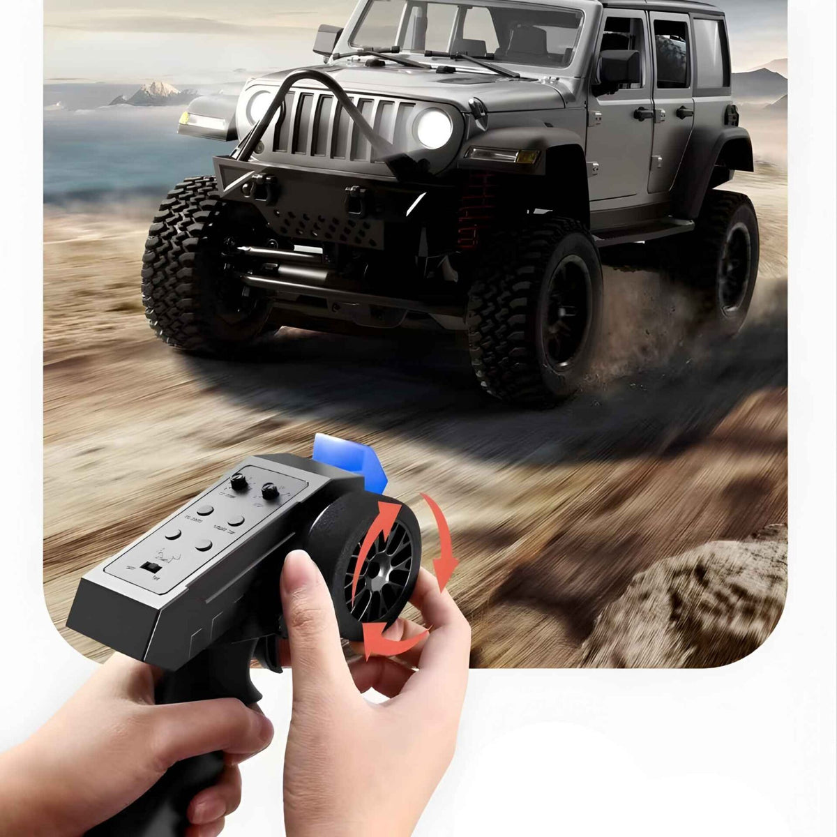 Ferngesteuerter Gelände-4×4