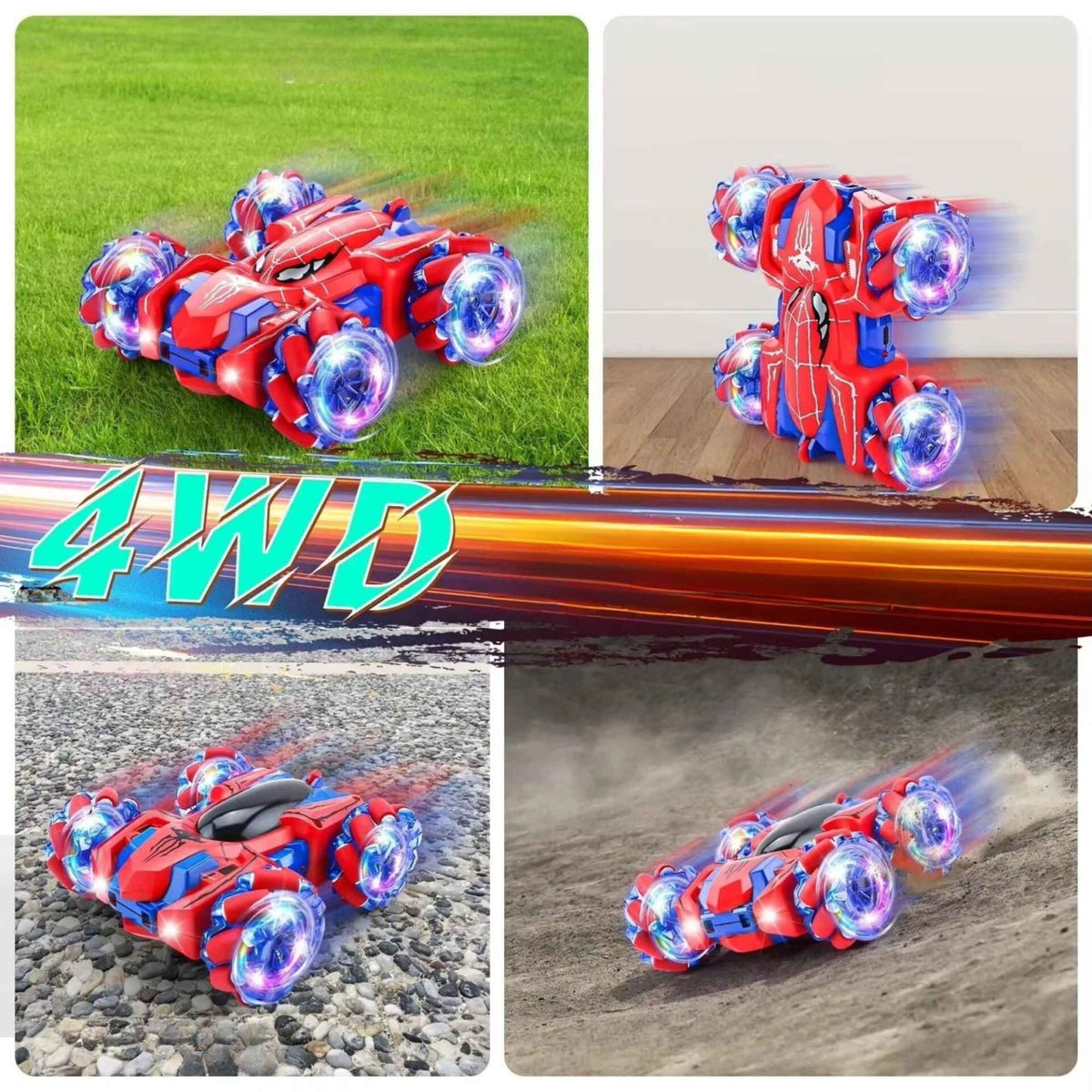 RC-Auto Spiderman Stunt Racing