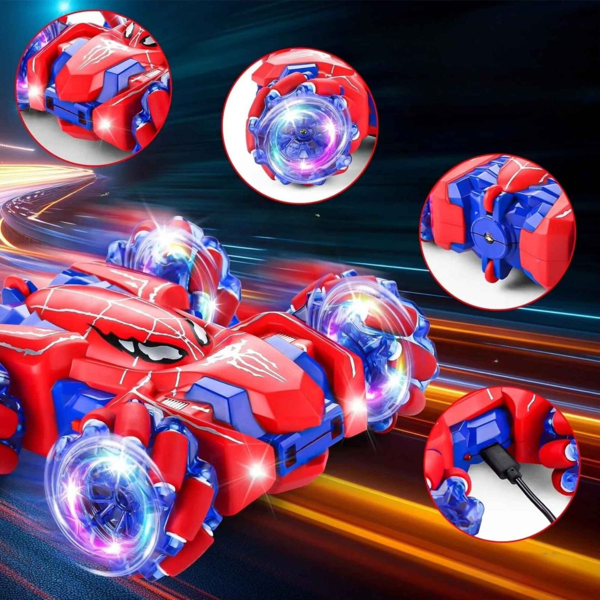 RC-Auto Spiderman Stunt Racing