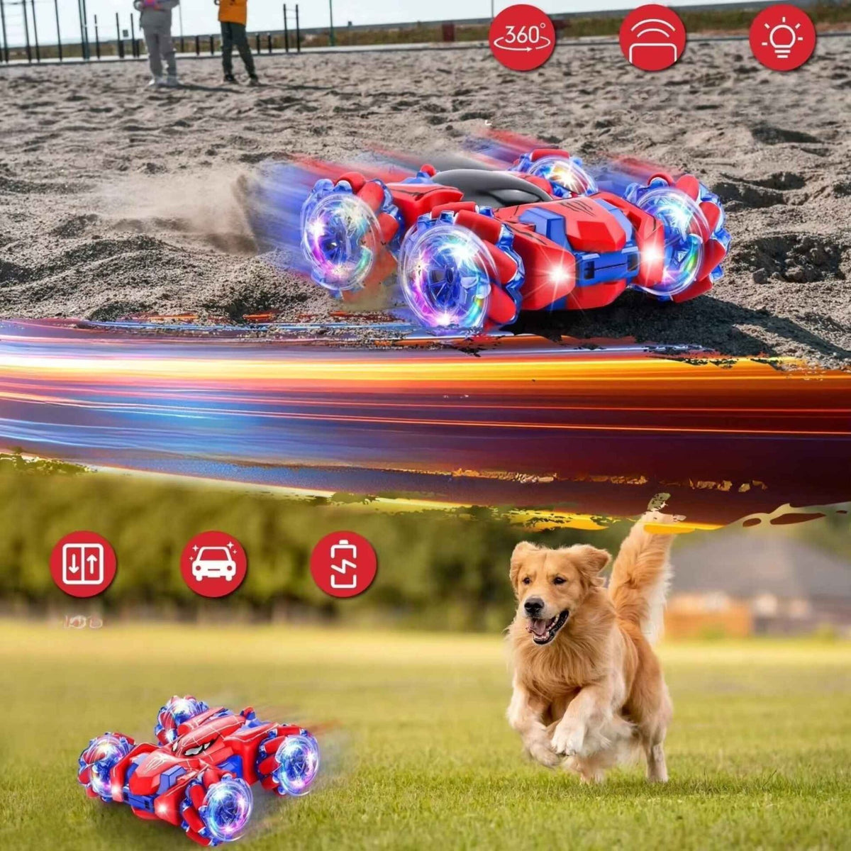 RC-Auto Spiderman Stunt Racing